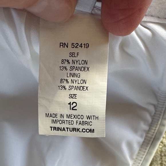 Trina Turk 3 Piece Set - Bikini Size 12 with Matching Pants Size M - Picture 6 of 15